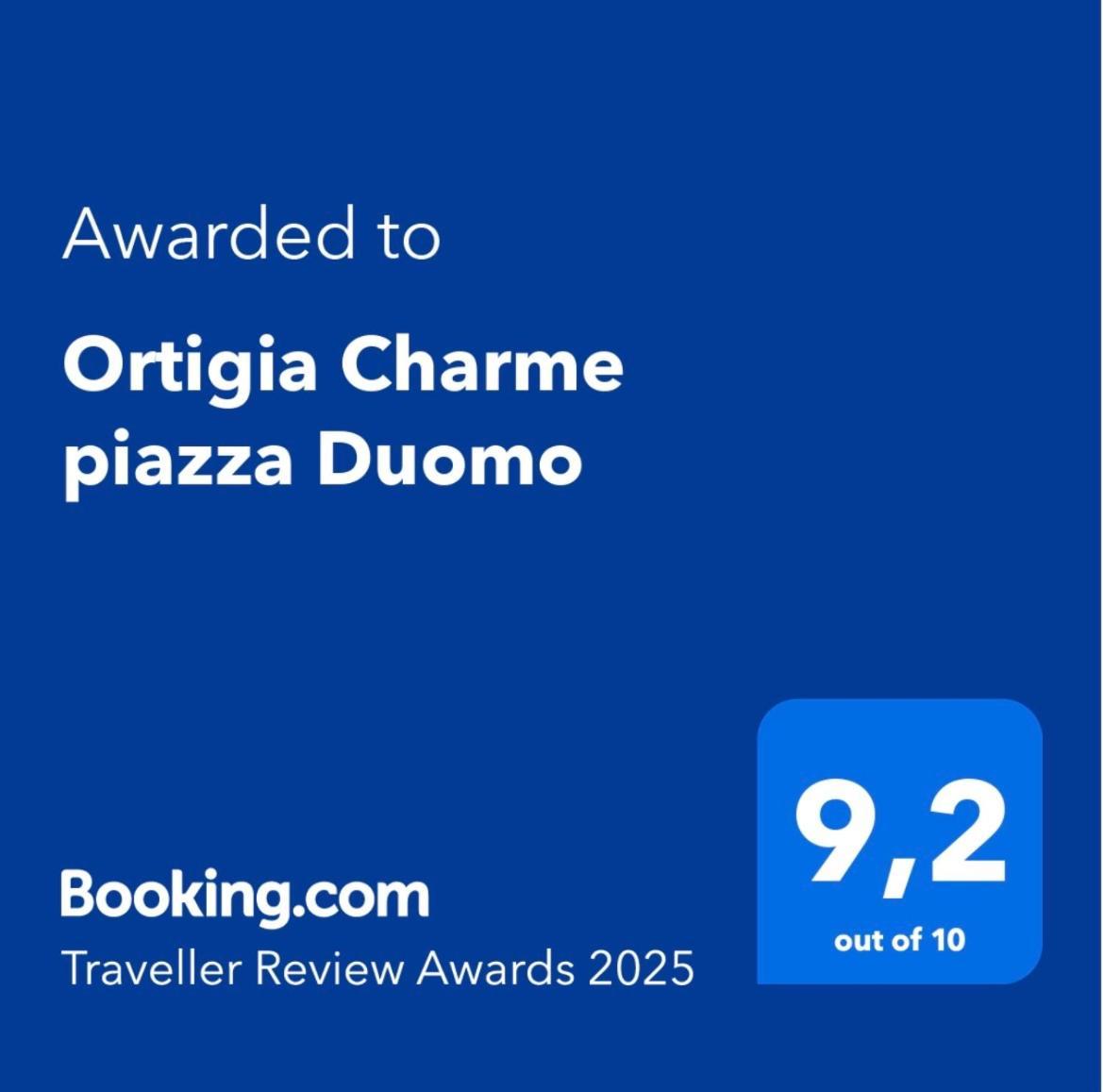 Ortigia Charme Piazza Duomo Apartamento Syracuse Exterior foto